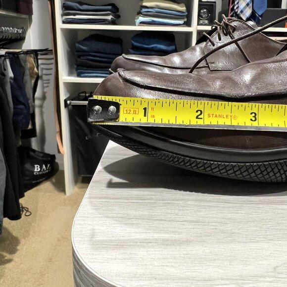 Prada derby authentic lace up men’s shoe size 8 - Picture 15 of 16